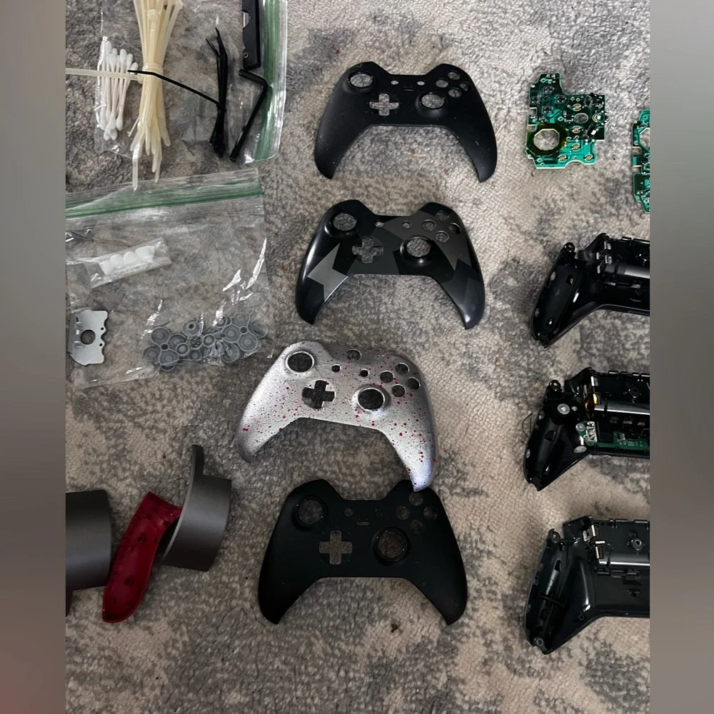 Xbox One/ Series X Controller Parts Lots - Faceplates, Boards, Buttons, Repair